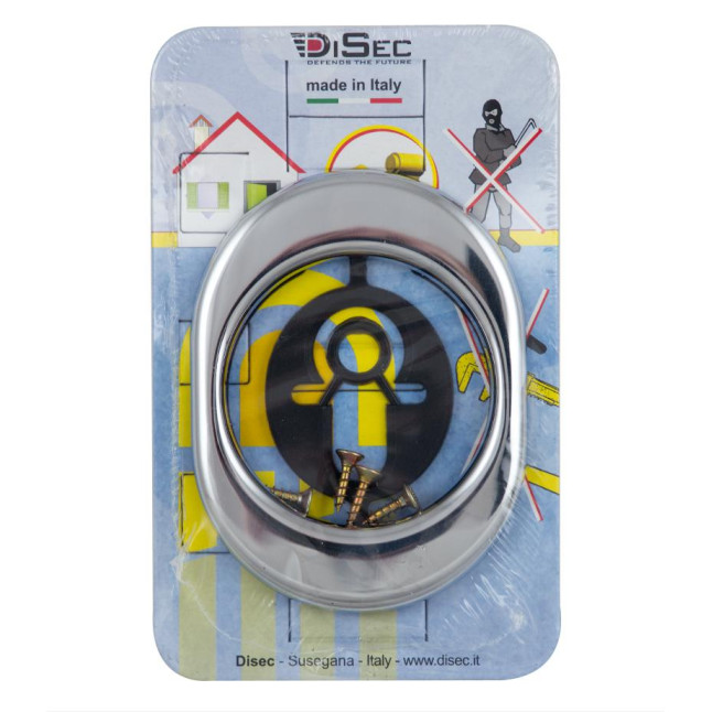 Декоративная накладка Disec KT056 Oval хром Декоративная накладка Disec KT056 Oval хром