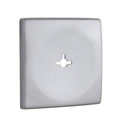 Декоративна накладка Disec KT3823 Omega SQUARE матова нержавіюча сталь