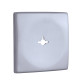Декоративная накладка Disec KT3823 Omega SQUARE матовый хром
