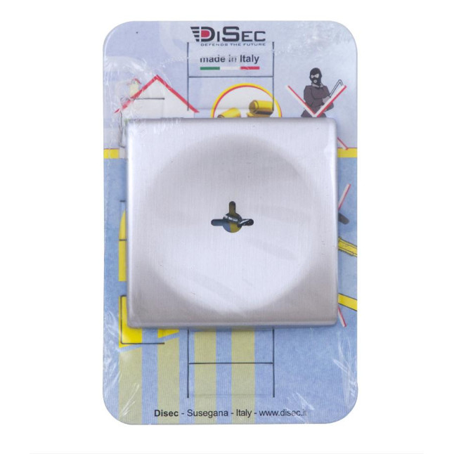 Декоративная накладка Disec KT3823 Omega SQUARE матовый хром