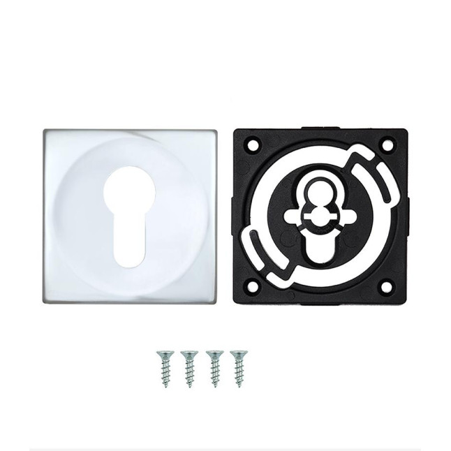 Декоративная накладка Disec KT3796 SQUARE хром