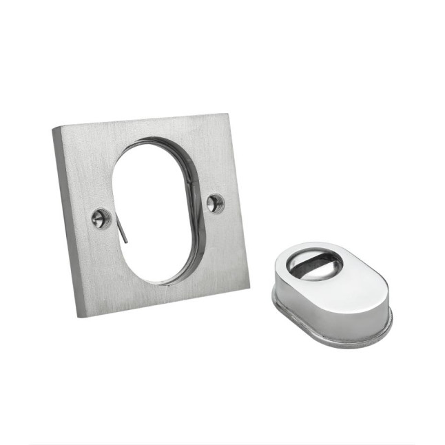 Броненакладка накладная Disec Guarda QUADRA NX2F DIN SQUARE матовая нержавеющая сталь Броненакладка накладная Disec Guarda QUADRA NX2F DIN SQUARE матовая нержавеющая сталь