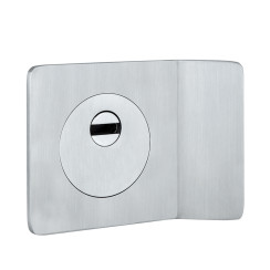 Броненакладка врізна Disec FLAT HANDLE NXPL44 DIN SQUARE матова нержавіюча сталь Броненакладка врізна Disec FLAT HANDLE NXPL44 DIN SQUARE матова нержавіюча сталь