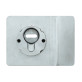 Броненакладка врезная Disec FLAT HANDLE NXPL44 DIN SQUARE матовая нержавеющая сталь Броненакладка врезная Disec FLAT HANDLE NXPL44 DIN SQUARE матовая нержавеющая сталь