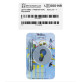 Декоративная накладка Disec KT029 PZ DIN Oval матовый хром