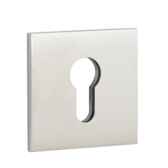 Декоративна накладка Disec KT3549 PZ DIN SQUARE матова нержавіюча сталь