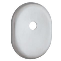Декоративна накладка внутрішня Disec KT3560 DIN Oval матова нержавіюча сталь