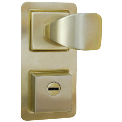 Защитная фурнитура Rostex R1/H Quadrum Ti/Mat матовое золото