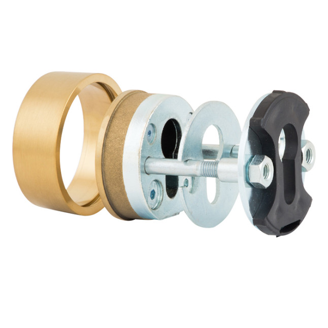 Защитная фурнитура Rostex R3/S Rotondum Ti/Mat матовое золото Защитная фурнитура Rostex R3/S Rotondum Ti/Mat матовое золото