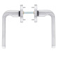 Защитная фурнитура Rostex R4/S Rotondum EXTRA Cr/Mat матовый хром Защитная фурнитура Rostex R4/S Rotondum EXTRA Cr/Mat матовый хром