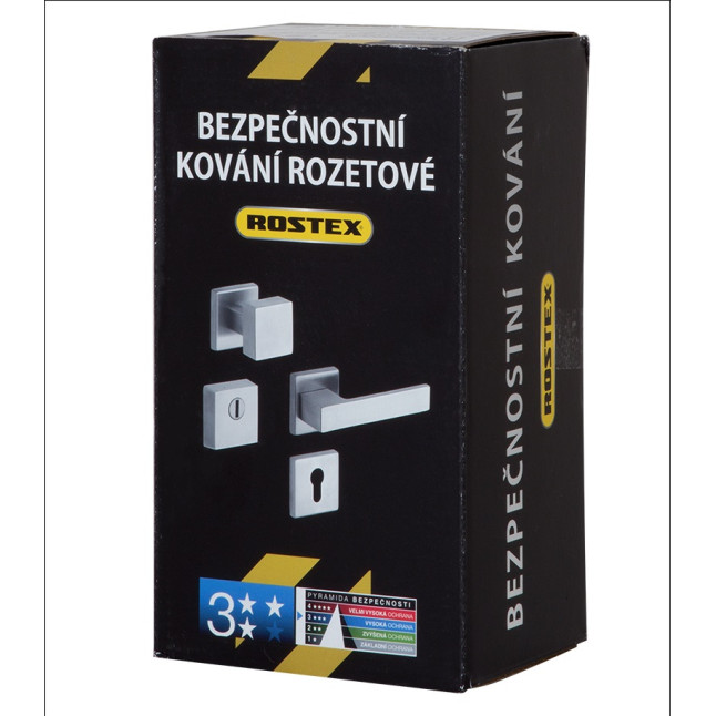 Защитная фурнитура Rostex R4/S Rotondum EXTRA Cr/Mat матовый хром Защитная фурнитура Rostex R4/S Rotondum EXTRA Cr/Mat матовый хром