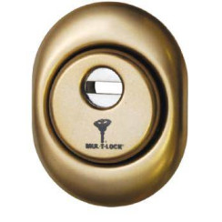 Броненакладка врізна Mul-t-lock A615 бронза Броненакладка врізна Mul-t-lock A615 бронза