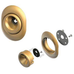 Броненакладка врезная Mul-t-lock A625 золото Броненакладка врезная Mul-t-lock A625 золото