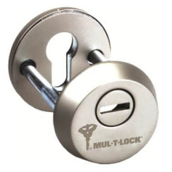 Броненакладка накладна Mul-t-lock SL3 40-89мм BN матовий нікель Броненакладка накладна Mul-t-lock SL3 40-89мм BN матовий нікель