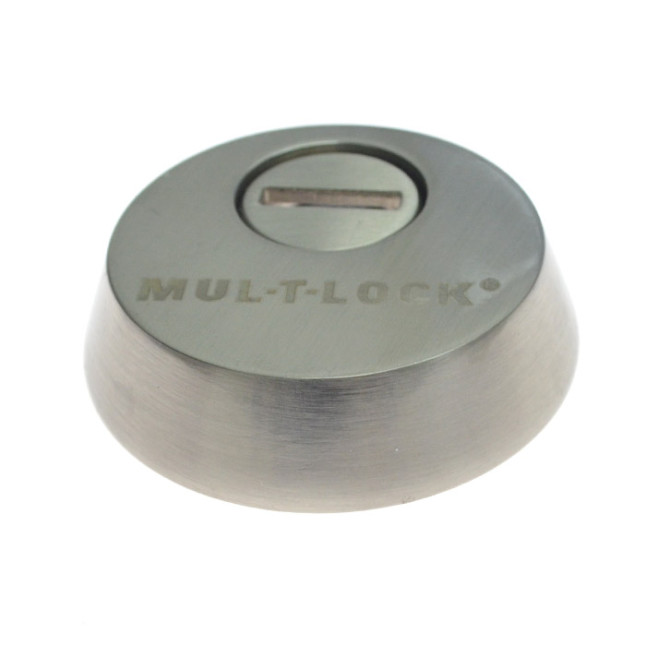 Броненакладка накладная Mul-t-lock SL3 40-89мм BN матовый никель Броненакладка накладная Mul-t-lock SL3 40-89мм BN матовый никель