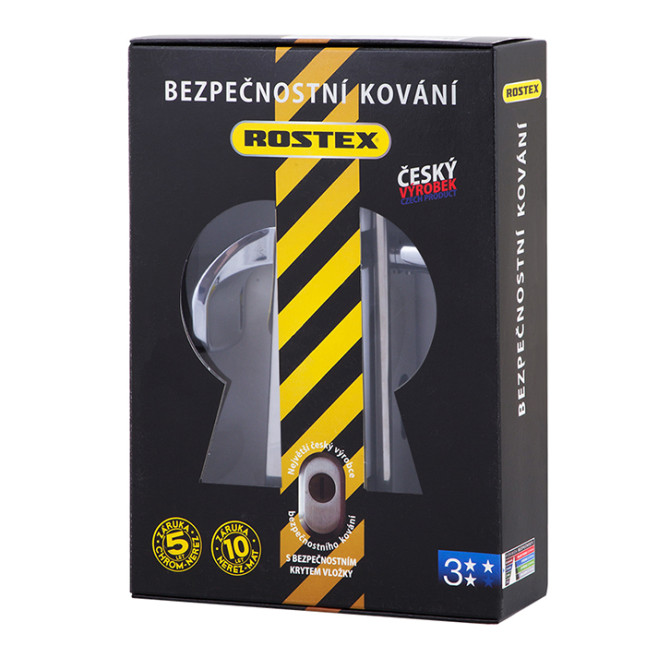 Защитная фурнитура Rostex 802 (90мм) Cr хром Защитная фурнитура Rostex 802 (90мм) Cr хром