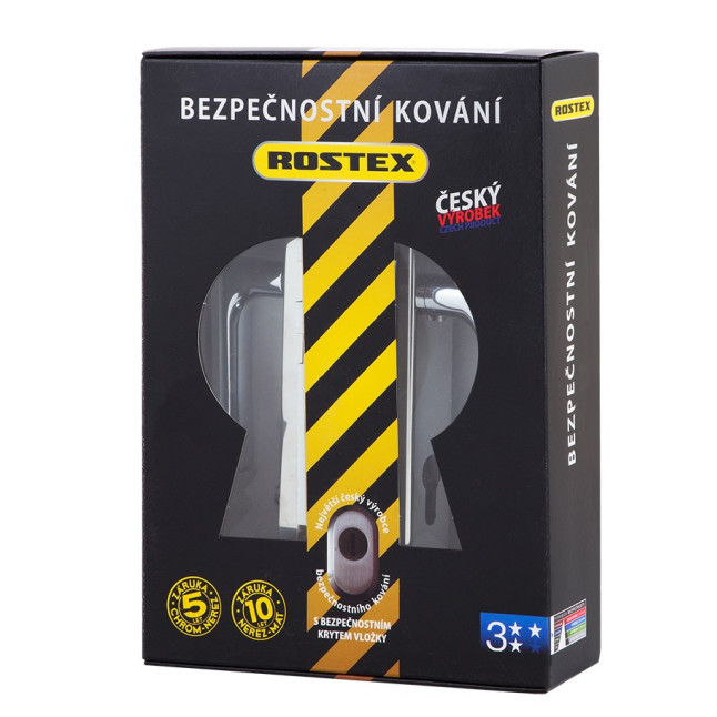 Защитная фурнитура Rostex 807 (85мм) Cr хром Защитная фурнитура Rostex 807 (85мм) Cr хром