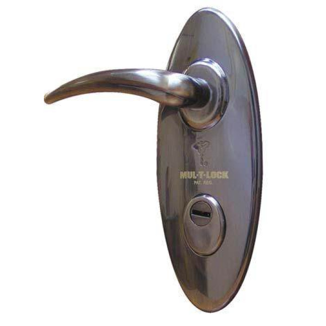Защитная фурнитура Mul-t-lock Elliptical слоновая кость