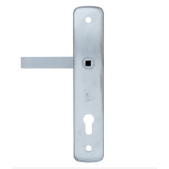 Защитная фурнитура Rostex R1 Astra (72мм) Cr/Sat хром сатин