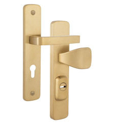 Защитная фурнитура Rostex R1 Astra (90мм) титан PVD матовый