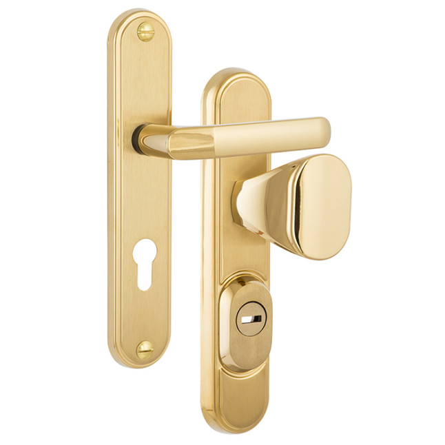 Захисна фурнітура Rostex R1 Decor (85мм) Ti / Mat матовий титан Захисна фурнітура Rostex R1 Decor (85мм) Ti / Mat матовий титан