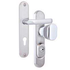 Защитная фурнитура Rostex R1 Decor (85мм)Cr/Mat матовый хром