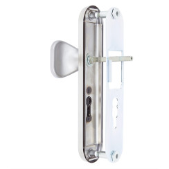 Защитная фурнитура Rostex R1 Universal (85мм) Cr/Mat матовый хром