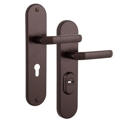 Защитная фурнитура Rostex R1 Universal (90мм) 38-55 Gn коричневая порошковая краска