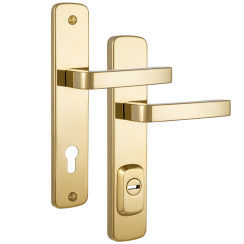 Защитная фурнитура Rostex R4 Astra (90мм) титан PVD