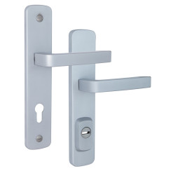 Защитная фурнитура Rostex R4 Astra (85мм) Cr/Sat сатинированный хром