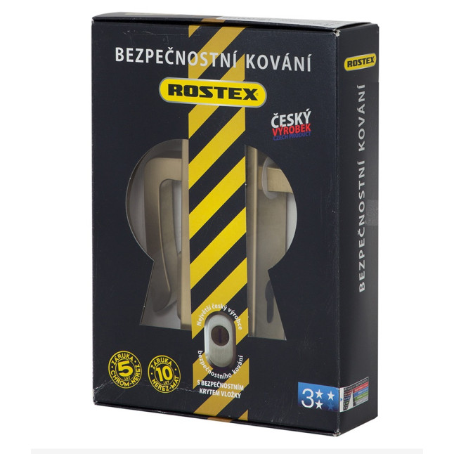 Защитная фурнитура Rostex R4 Astra (72мм) титан PVD матовый