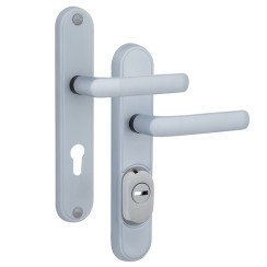 Защитная фурнитура Rostex R4 Decor (72мм) Cr/Sat сатинированный хром