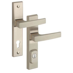 Защитная фурнитура Rostex R4 Office (72мм) Cr/Sat сатинированный хром