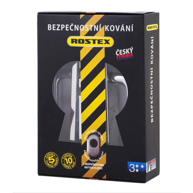 Защитная фурнитура Rostex 807 (85мм) сувальдный Cr хром Защитная фурнитура Rostex 807 (85мм) сувальдный Cr хром