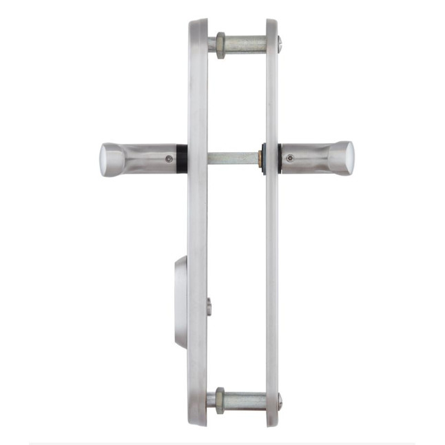 Защитная фурнитура Rostex R4 Universal (85мм) матовая нержавеющая сталь Защитная фурнитура Rostex R4 Universal (85мм) матовая нержавеющая сталь