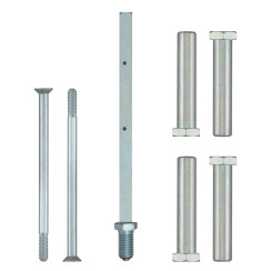 Комплект удлинения для защитной фурнитуры Rostex Solid-Pro+ fix-mov R1 (91-100 мм)