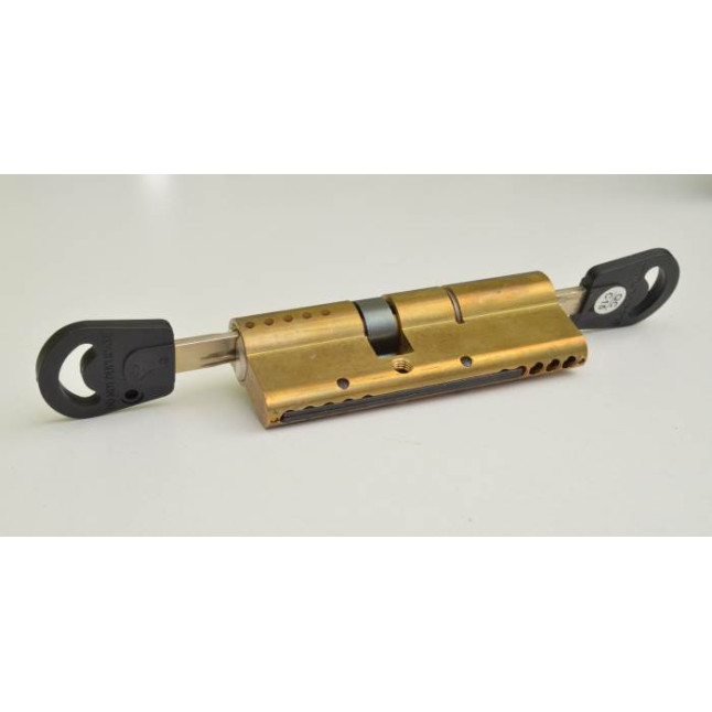 Циліндр Mul-t-lock Classic 54 (27x27) ключ-ключ EB латунь Циліндр Mul-t-lock Classic 54 (27x27) ключ-ключ EB латунь