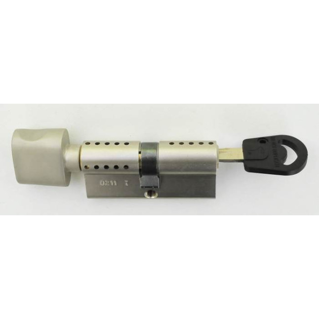 Циліндр Mul-t-lock Classic 100 (55x45T) ключ-тумблер NST нікель сатин