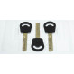 Цилиндр Mul-t-lock Classic 110 (40x70) ключ-ключ NST никель сатин
