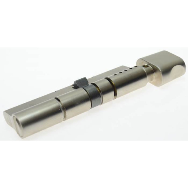 Циліндр Mul-t-lock Classic 115 (60x55T) ключ-тумблер NST нікель сатин