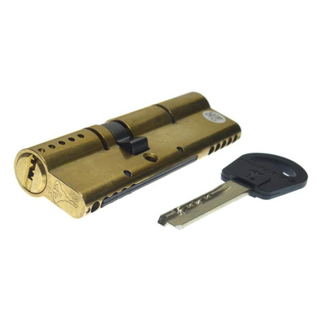 Циліндр Mul-t-lock Classic 105 (50x55) ключ-ключ EB латунь Циліндр Mul-t-lock Classic 105 (50x55) ключ-ключ EB латунь