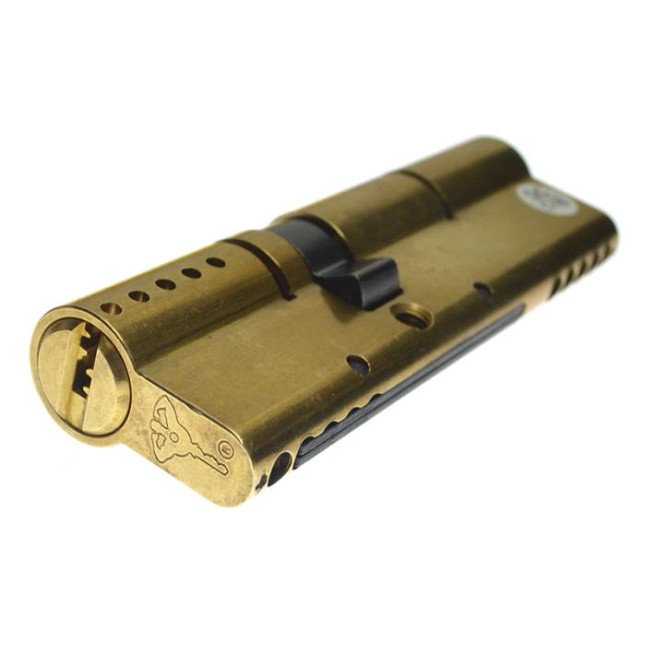 Циліндр Mul-t-lock Classic 105 (50x55) ключ-ключ EB латунь Циліндр Mul-t-lock Classic 105 (50x55) ключ-ключ EB латунь
