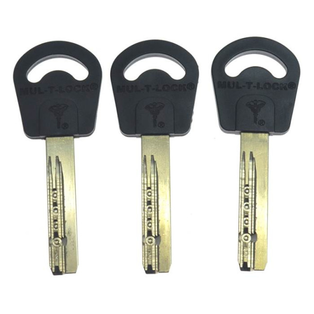 Цилиндр Mul-t-lock Classic 110 (50x60) ключ-ключ EB латунь