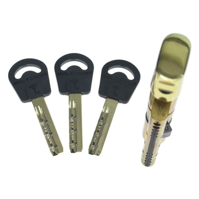 Циліндр Mul-t-lock Classic 100 (55x45T) ключ-тумблер EB латунь