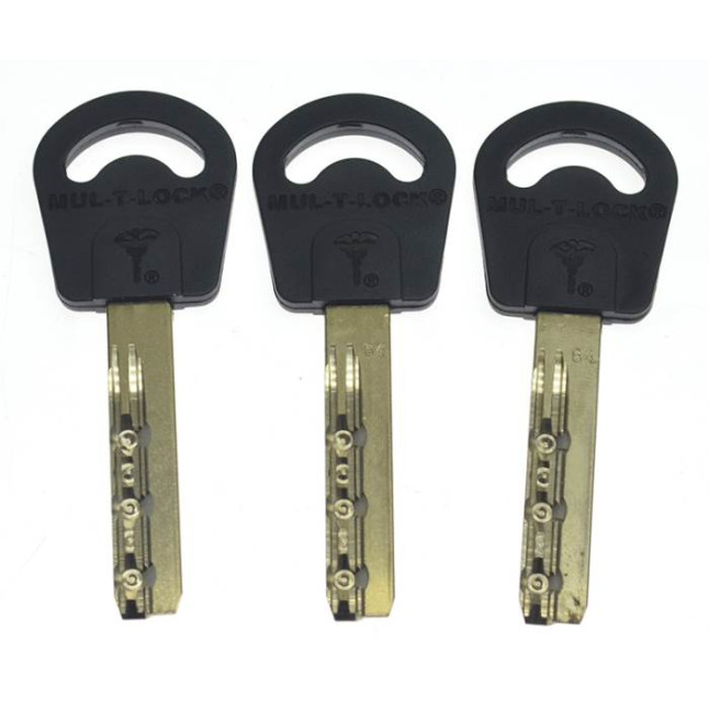 Циліндр Mul-t-lock Classic 80 (35x45T) ключ-тумблер EB латунь
