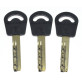 Циліндр Mul-t-lock Classic 80 (35x45T) ключ-тумблер EB латунь