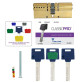 Циліндр Mul-t-lock Classic Pro 54 (27x27) ключ-ключ EB латунь Циліндр Mul-t-lock Classic Pro 54 (27x27) ключ-ключ EB латунь