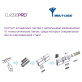 Циліндр Mul-t-lock Classic Pro 100 (50x50) ключ-ключ EB латунь Циліндр Mul-t-lock Classic Pro 100 (50x50) ключ-ключ EB латунь