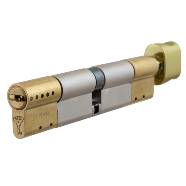 Циліндр Mul-t-lock Classic Pro 130 (65x65T) ключ-тумблер EB латунь Циліндр Mul-t-lock Classic Pro 130 (65x65T) ключ-тумблер EB латунь