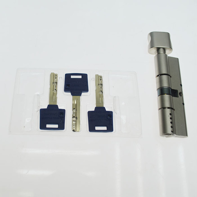 Циліндр Mul-t-lock Classic Pro 105 (50x55T) ключ-тумблер NST нікель сатин